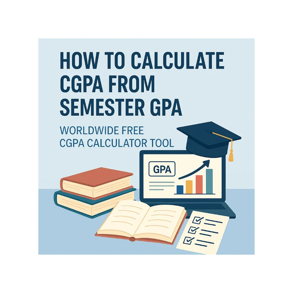 How to Calculate CGPA from Semester GPA