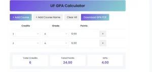 SELECT YOU UF COURSES