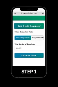 Quiz Grade Calculator